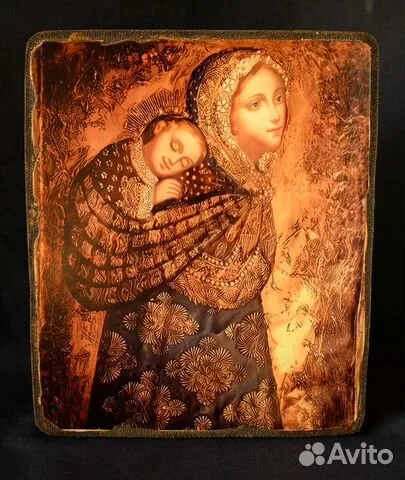 Икона Божией матери "Колыбельная" в подарок