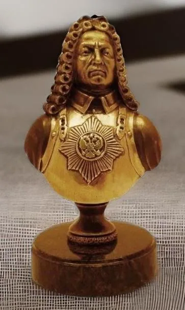 Бюст «Ягужинский П.И.» из бронзы — красивый подарок
