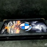 Нарды под стеклом «BMW» — необычный подарок — фотография 7