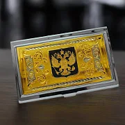 Подарочная визитница «Гербовая» №1 — фотография 1