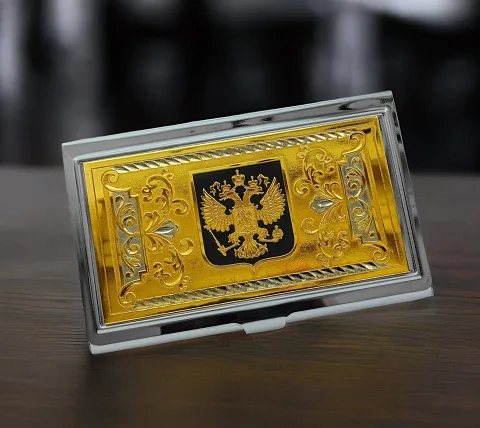 Подарочная визитница «Гербовая» №1