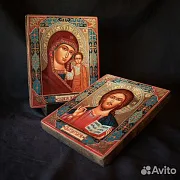 В подарок: Венчальная пара. Казанская Богоматерь и Спас — фотография 3