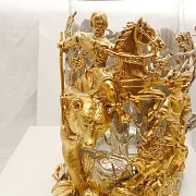 Металлический подстаканник «На медведя» — красивый подарок — фотография 5