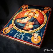 Икона "Христос Пантократор с Апостолами" — красивый подарок — фотография 7