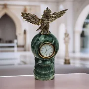 Подарочные часы с двуглавым орлом на шаре — фотография 1