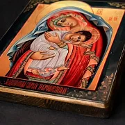 На память: Богоматерь "Защитница сирых и убогих" Икона дерево — фотография 6