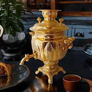 Расписной самовар. Златоуст — красивый подарок — фотография 1