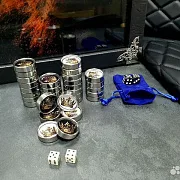 Подарочные нарды под стеклом «Царь зверей» — фотография 4