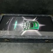 Нарды под стеклом «Вперёд быки!» — оригинальный подарок — фотография 4