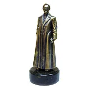 Копия памятника «Ф.Э. Дзержинский» из бронзы, 195 мм — оригинальный подарок — фотография 2