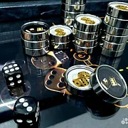 Нарды под стеклом «Классика» — оригинальный подарок — фотография 3