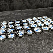 Комплект стальных фишек для нард «BMW» — необычный подарок — фотография 3