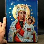 Икона " Богородица Васьковская (Ельская)" — красивый подарок — фотография 1