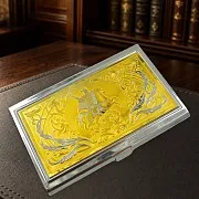 Визитница «Георгий Победоносец» — оригинальный подарок — фотография 1