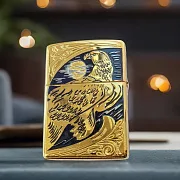 Подарочная бензиновая зажигалка Zippo "Орел" № 4 — фотография 1