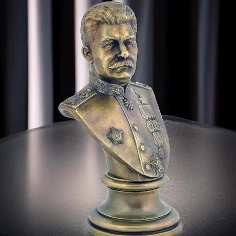 Подарочный бронзовый бюст «И.В. Сталина»