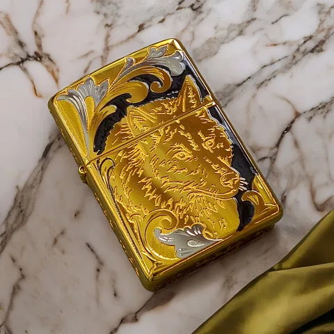 Сувенирная зажигалка Zippo "Вожак и стая" — необычный подарок