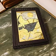 Обложка для автодокументов из кожи «Орёл» — красивый подарок — фотография 1
