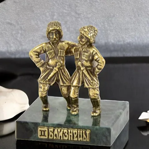 Бронзовая статуэтка «Знак зодиака Близнецы» в подарок