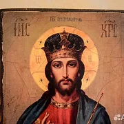 Подарочная икона деревянная "Христос Вседержитель" — фотография 3