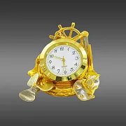 Подарочные часы «Морские» из бронзы — фотография 2
