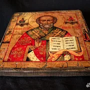 В подарок: Святой Николай Угодник". Икона — фотография 3