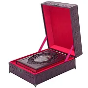 Ручная работа: Русская живопись — книга в кожаном переплёте — фотография 2