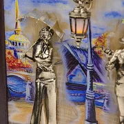 В подарок: Ключница «Пара. Набережная. Мост» с подсветкой — фотография 10