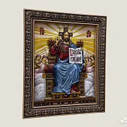Спас на Престоле икона из дерева в подарок — фотография 2