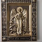 Резная икона Ангел Хранитель — необычный подарок — фотография 4