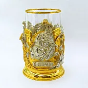 Подстаканник «Счастливая подкова» из бронзы — оригинальный подарок — фотография 4