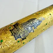 Подзорная труба «Морская» на резной подставке — необычный подарок — фотография 7