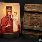 В подарок: Венчальная пара. Богоматерь и Спас Вседержитель+по — фотография 2