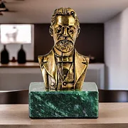 Подарочный бронзовый бюст «Чехов А.П.» — фотография 1