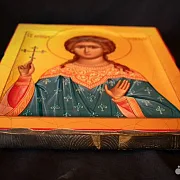 Деревянная Икона "Священномученица Надежда" — необычный подарок — фотография 3