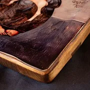 Подарочная икона с ковчегом "Спиридон Тримифунтский" — фотография 9
