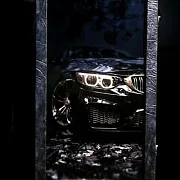 Подарочные нарды под стеклом «BMW» — фотография 1