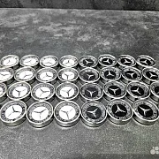 Стальные фишки для нард «Mercedes» — красивый подарок — фотография 7