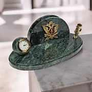Часы «Престиж» с гербом УИС и подставками — красивый подарок — фотография 1
