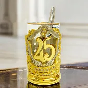Подстаканник для чая «45 лет» — красивый подарок — фотография 1