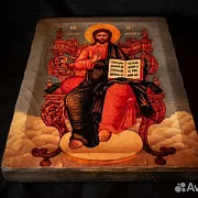 Подарочная икона "Христос Вседежитель на Престоле" — фотография 4