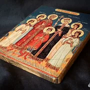 На память: Икона Царской семьи Романовых — фотография 5