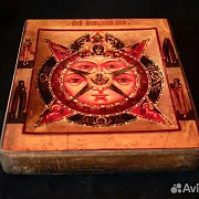 На память: Икона деревянная "Всевидящее око Божие" 15*13 см — фотография 4