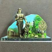 Бронзовая статуэтка «Погранзастава» — необычный подарок — фотография 1