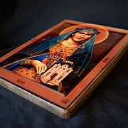 Икона Святой мученицы Людмилы — оригинальный подарок — фотография 5