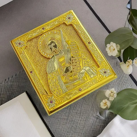 На память: Икона "Александр Невский" карманная. Златоуст
